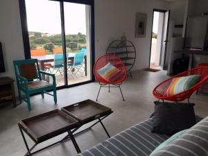 Villas Villa grand confort a 500m de la plage de LOZARI : photos des chambres