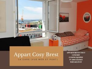 Appartements Appart Cosy Brest (La gare) vue mer : photos des chambres