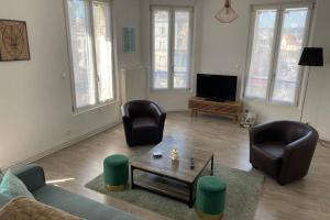 DOM PERIGNON, magnifique appartement au coeur du centre ville depernay