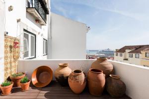 Alfama Terrace Best River and Historic City View Spacious and Charming Ground Floor 18th Century Building