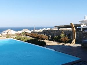 Kalafati Villa Sleeps 12 with Pool and Air Con Myconos Greece