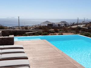 Kalafati Villa Sleeps 12 with Pool and Air Con Myconos Greece