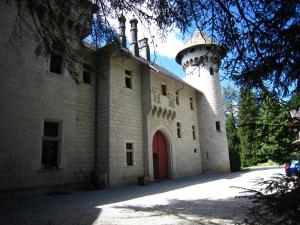 Maisons de vacances Charming Castle in Serri res en Chautagn with Pool : photos des chambres