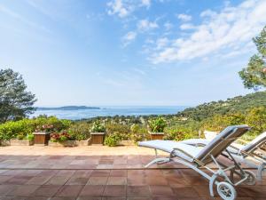 Villas Nice house with beautiful sea views on the peninsula of Hyeres : photos des chambres