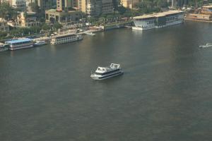 King Suite with Nile View room in Helnen Nile Roda Hotel