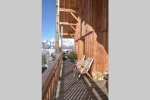 Chalets Chalet 4* hammam sauna jacuzzi panorama : photos des chambres