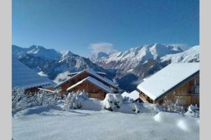 Chalets Chalet 4* hammam sauna jacuzzi panorama : photos des chambres