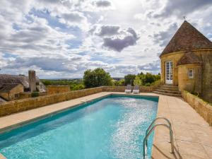 Maisons de vacances Gorgeous manor in the Auvergne with private pool : photos des chambres