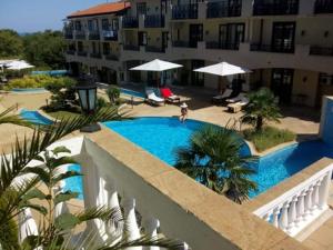 Studio at "The Cliff" complex South Beach Obzor, private appartment A2A5