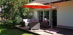 Ferienhaus Fichtenwalde, 160m², 3 SZ, 2 Bäder, bis 6 Personen, Garten, VDSL