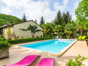 Maisons de vacances Comfy holiday home in Esp re with private pool : photos des chambres