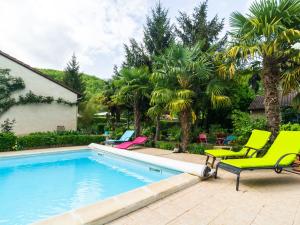 Maisons de vacances Comfy holiday home in Esp re with private pool : photos des chambres