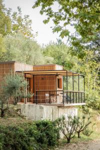 Maisons de vacances Les Cabanes de la Fontaine : photos des chambres