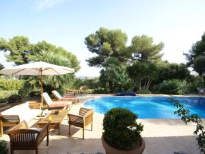 Villas Amazing Villa in Saint Paul de Vence with Private Pool : photos des chambres