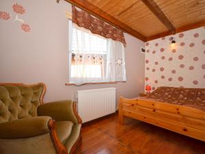 A quiet cottage in a seaside village Living room two bedrooms a large garden