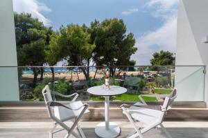 Duplex Suite room in Lagomandra Luxury Suites with Private Pools