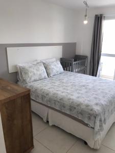 Mediterrâneo 507 - Todo Equipado, Ar Condicionado, Churrasqueira na Varanda, Internet Fibra 600MB, Estacionamento Grátis