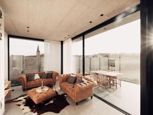 Modern Dalhem Villa with Views