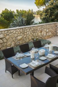 Luxury Beachfront Villa Primosten Oasis with private pool at the beach in Primosten