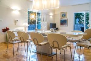 Luxury Beachfront Villa Primosten Oasis with private pool at the beach in Primosten