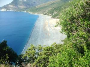 Maisons de vacances Maison de 2 chambres avec vue sur la mer jardin clos et wifi a Oletta a 8 km de la plage : photos des chambres