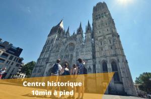 Appartements Appart'HomeCity - Rouen Vue Cathedrale : photos des chambres