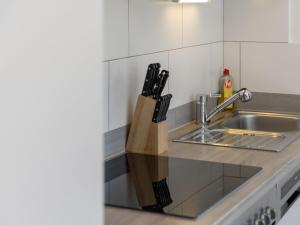 Bright flat close to the ski area