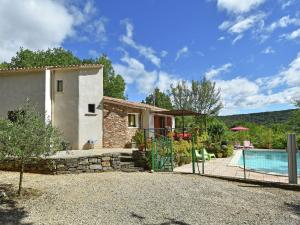 Stylish holiday home near St Br s with private swimming pool and stunning view