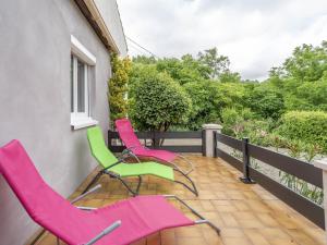 Maisons de vacances Attractive Holiday Home in Cessenon Sur Orb with Terrace : photos des chambres