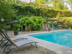 Maisons de vacances Quiet holiday home with large pool : photos des chambres