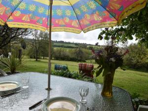 Maisons de vacances Lovely holiday home with garden terrace and fantastic view in Guilberville : photos des chambres