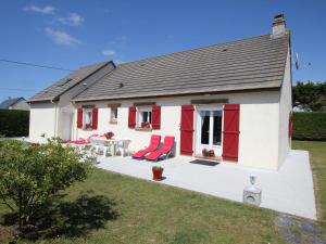 Maisons de vacances Snug holiday home in Denneville Plage near beach : photos des chambres