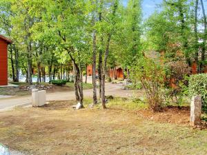 Maisons de vacances Maison de 2 chambres avec vue sur le lac piscine partagee et jardin amenage a Lachapelle Auzac : photos des chambres