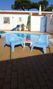 3 bedrooms villa with private pool enclosed garden and wifi at Albufeira 1 km away from the beach