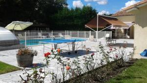 Maisons de vacances Maison de 3 chambres avec piscine partagee jardin amenage et wifi a Begadan : photos des chambres