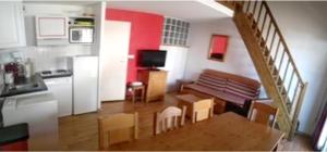 Appartement convivial à La Foux dAllos, 57 m², piscine partagée