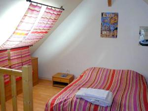 Chalets Chalet de 2 chambres avec jardin clos et wifi a Berville : photos des chambres