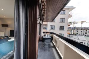 Appartements Les Sorbiers - Apartment 2 bedrooms top floor - parking & terrace : photos des chambres