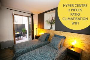 Appartements 2 pieces avec patio dans le centre de Toulon : photos des chambres