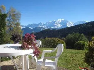 Charmant studio avec vue sur le Mont Blanc - 22 m² - Cordon - 科尔顿