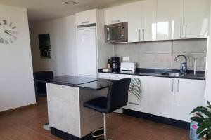 2 bedrooms appartement at San Bartolome de Tirajana 150 m away from the beach with sea view shared pool and wifi