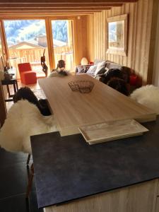 Appartement moderne à Le Grand-Bornand 70 m² avec vue montagne