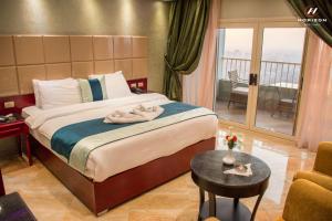 Deluxe Double or Twin Room with Nile View room in Helnen Nile Roda Hotel