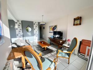 Appartements Charmant T3 cosy A 2 pas du bourg et des plages : photos des chambres