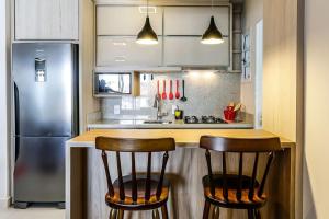 Vista Parcial do MAR | Churrasqueira #CA09