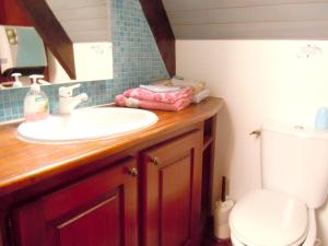 Maisons de vacances Maison charmante a Tredrez-Locquemeau avec jardin et terrasse : photos des chambres