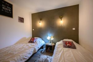 Appartements Appartement spacieux a Orcieres – Vue sur la montagne. : photos des chambres