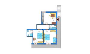 Appartamento con 2 Camere da Letto