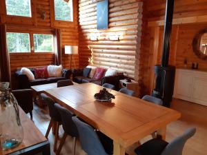 Chalets CHALET SCANDINAVE ALASKAN classe 4 ETOILES : photos des chambres