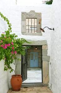 House with 4 bedrooms in Patmos with wonderful sea view terrace and WiFi 1 km from the bea Patmos Greece